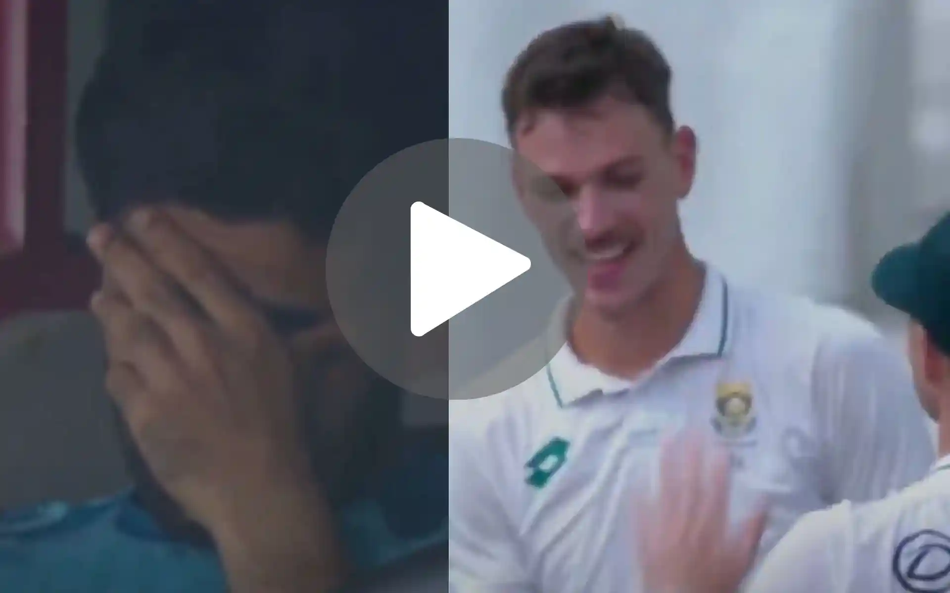 [Watch] Babar Azam Hides His Face In Guilt As Marco Jansen Takes 5-Wicket Haul In 1st Test